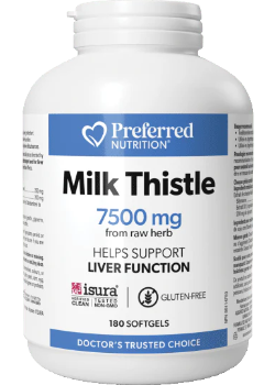 Milk Thistle 7500mg - 180 Softgels