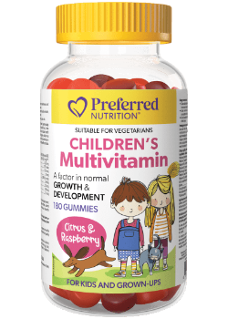 Multi Vitamin Children's (Citrus & Raspberry) - 180 Gummies