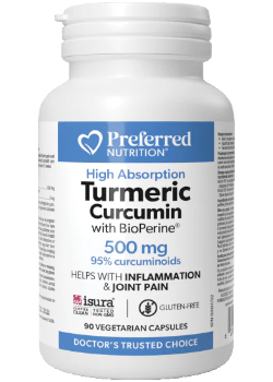 Turmeric Curcumin With BioPerine 500mg - 90 V-Caps