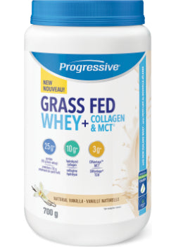 Grass Fed Whey + Collagen & MCT (Vanilla) - 700g
