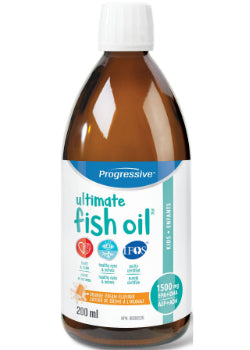 Ultimate Fish Oil For Kids (Orange Cream) - 200ml - Progressive Nutritionals