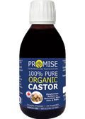 Pure Castor Oil (Organic, Glass Bottle) - 300ml