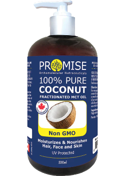 Pure Coconut Fractionated MCT Oil - 500ml