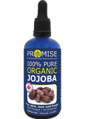 Pure Jojoba Oil (Organic, Glass Bottle) - 100ml