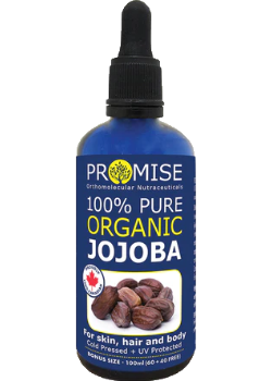 Pure Jojoba Oil (Organic, Glass Bottle) - 100ml