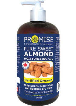 Pure Sweet Almond Moisturizing Oil (Organic) - 500ml