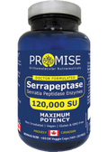 Serrapeptase 120,000 SU - 180 V-Caps