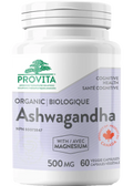 Ashwagandha With Magnesium 500mg (Organic) - 60 V-Caps