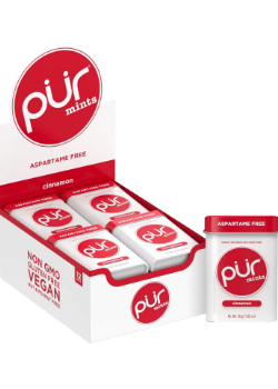 Pur Mints (Cinnamon) - 12 x 30 Mints