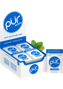 Pur Mints (Peppermint) - 12 x 30 Mints