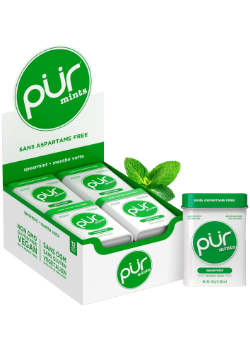 Pur Mints (Spearmint) - 12 x 30 Mints