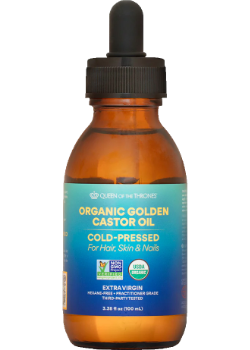 Organic Golden Castor Oil (Dropper) - 100ml
