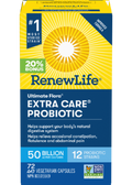 Ultimate Flora Extra Care Probiotic 50 Billion (Shelf Stable) - 72 V-Caps (20% More)