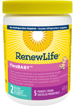 Flora Baby Probiotic (Shelf Stable) - 60g Powder - Renew Life
