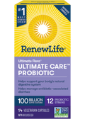 Ultimate Flora Ultimate Care Probiotic 100 Billion - 14 V-Caps - Renew Life