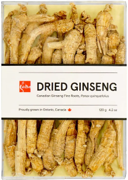 Dried Ginseng (White, Root) - 120g