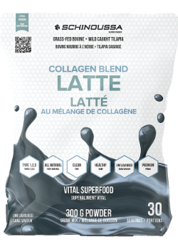 Collagen Blend Latte (Unflavoured) - 300g - Schinoussa
