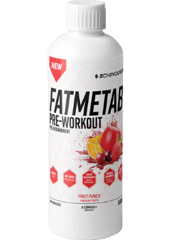 Fat Metabolite Pre-Workout (Fruit Punch) - 500ml - Schinoussa