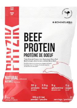Phyzik Beef Protein (Unflavoured) - 910g - Schinoussa