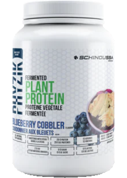 Phyzik Fermented Plant Protein (Blueberry Cobbler) - 454g - Schinoussa