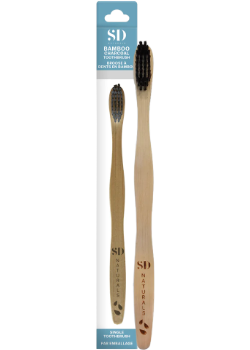 Bamboo Charcoal Toothbrush - 1 Brush