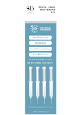 Dental Grade Whitening Gel Syringes - 4pk