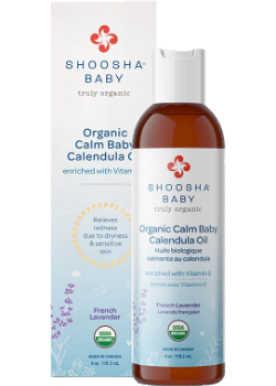 Organic Calm Baby Calendula Oil (French Lavender) - 118.3ml