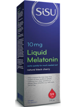 Liquid Melatonin 10mg (Natural Black Cherry) - 59ml