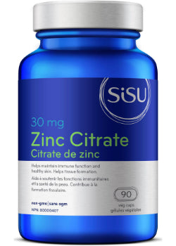 Zinc Citrate 30mg - 90 Caps