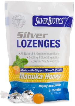 Silver Lozenges (Manuka Mint) - 21 Lozenges