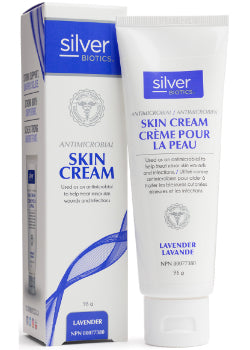Antimicrobial Silver Skin Cream (Lavender) - 96g