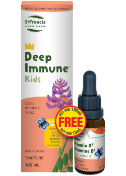 Deep Immune Kids + Vitamin D - 100 + 15ml FREE