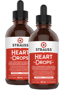 Strauss Heart Drops - 100 + 100ml (2 For Deal)