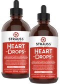 Strauss Heart Drops - 225 + 225ml (2 For Deal)