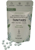 Tanitabs Mouthwash Tablets (Fresh Mint, Pouch) - 124 Tabs