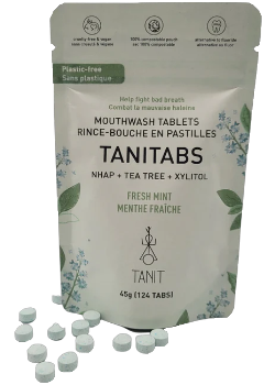 Tanitabs Mouthwash Tablets (Fresh Mint, Pouch) - 124 Tabs