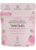 Tanitabs Toothpaste Tablets (Strawberry, Pouch) - 62 Tabs