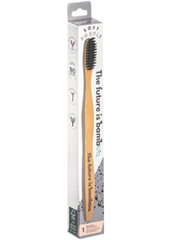 Adult Charcoal Soft Toothbrush - 1 Brush
