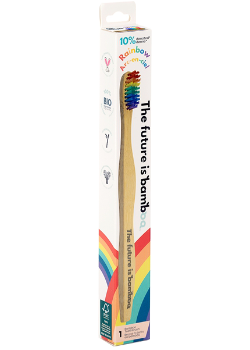 Adult Rainbow Soft Toothbrush - 1 Brush