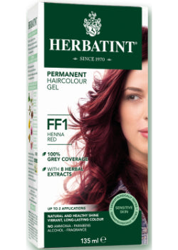 Herbatint Permanent Hair Color (FF1 Henna Red) - 135ml - Herbatint Hair Colour