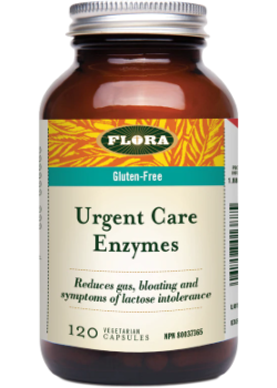 Ultimate Digestive Urgent Care Enzymes - 120 V-Caps + BONUS