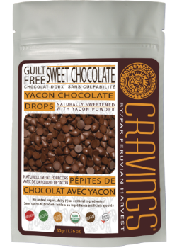 Cravings by Peruvian Harvest Yacon Chocolate Drops - 50g