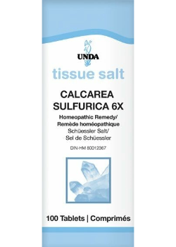 Calcarea Sulfurica 6X - 100 Tabs