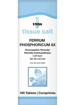 Ferrum Phosphoricum 6X - 100 Tabs