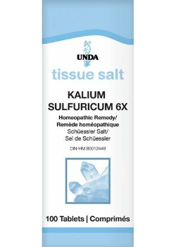 Kalium Sulfuricum 6X - 100 Tabs