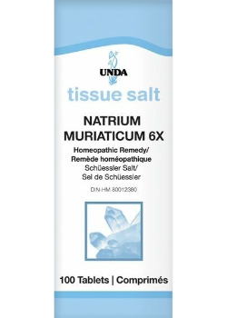 Natrium Muriaticum 6X - 100 Tabs