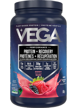 Vega Performance Protein + Recovery (Berry) - 801g + BONUS