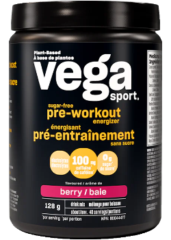 Vega Sport Sugar Free Energizer (Berry) - 128g