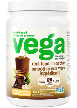 Vega Real Food Smoothie (Chocolate Peanut Butter) - 520g - Vega