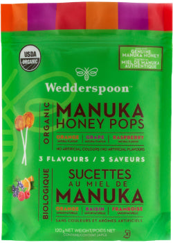 Organic Manuka Honey Pops (Variety Packet) - 120g